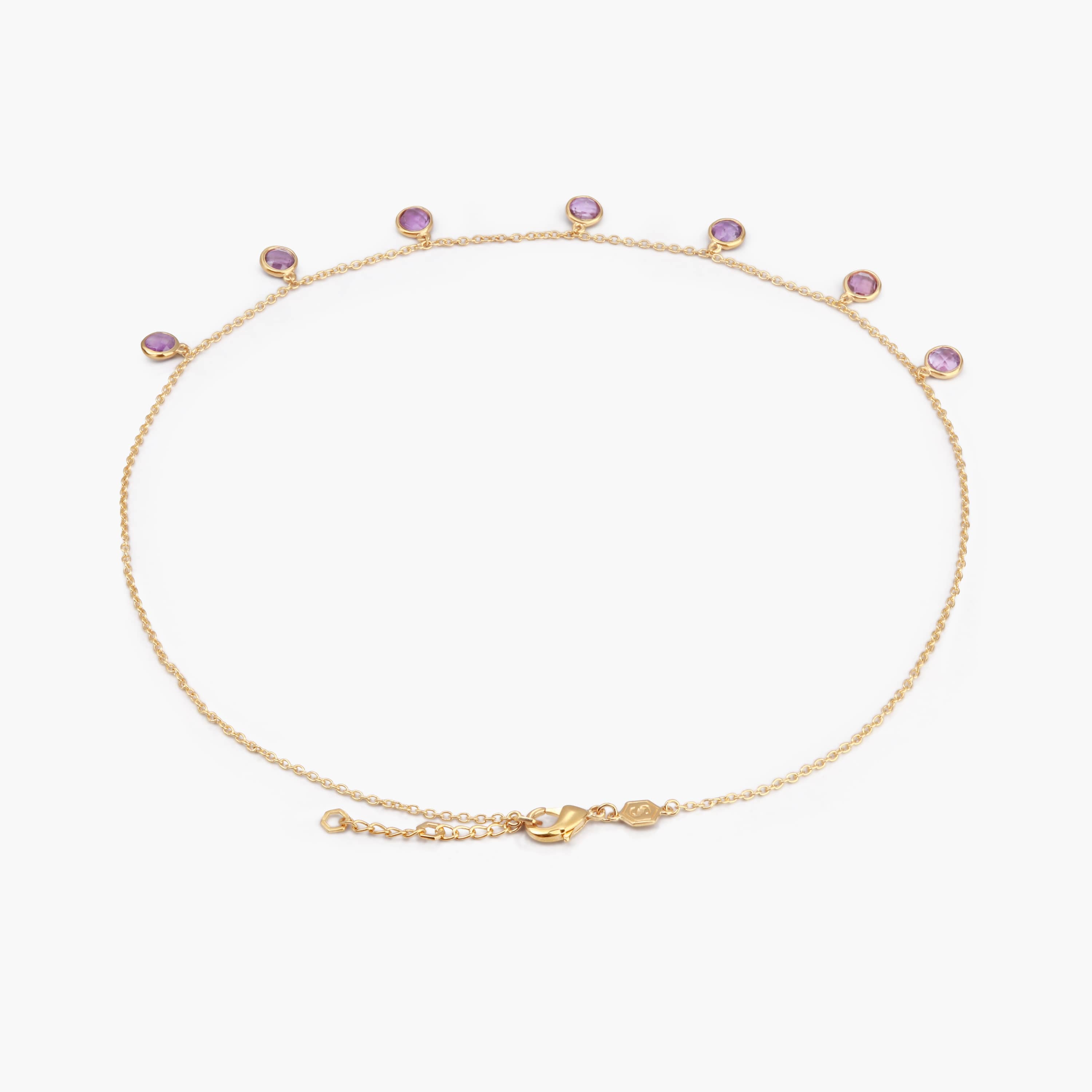 Collier Gemia en pierres Améthyste - SLOYA